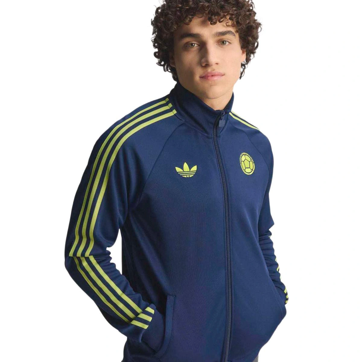 Casaco adidas Colômbia Originals Adicolor Mundial 2026