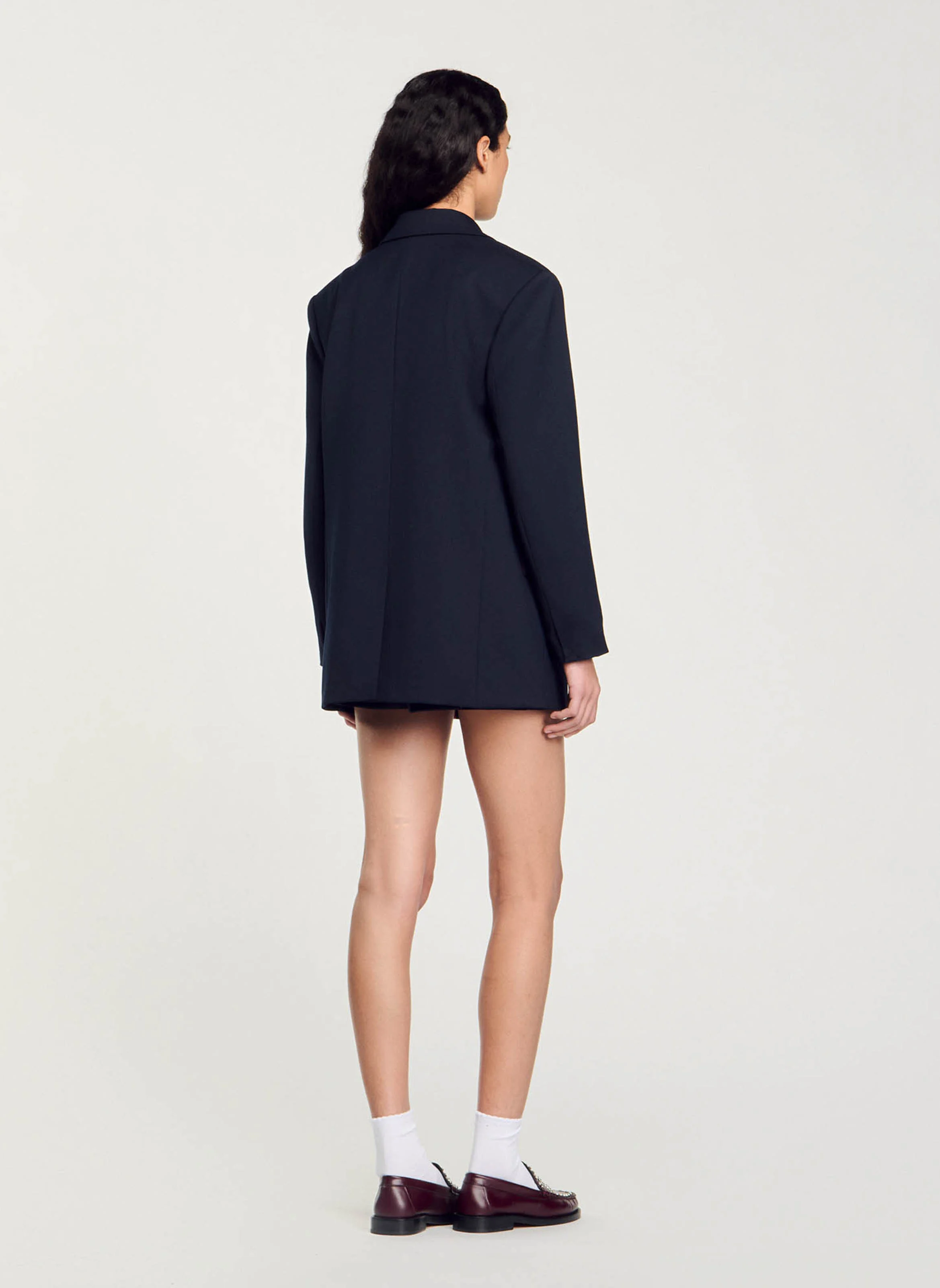Veste tailleur oversize | Bleu
