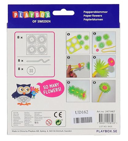 Playbox Kreas?t - Papirsblomster