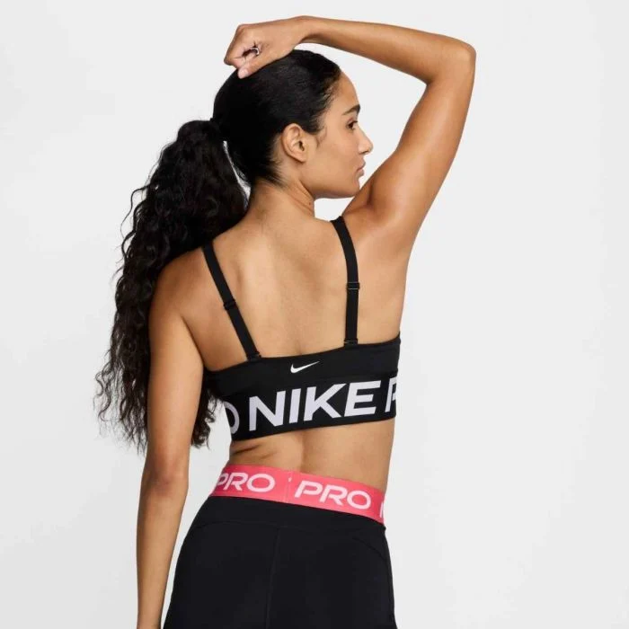 Nike Dame BH Pro Indy Plunge Bra Bold Sort