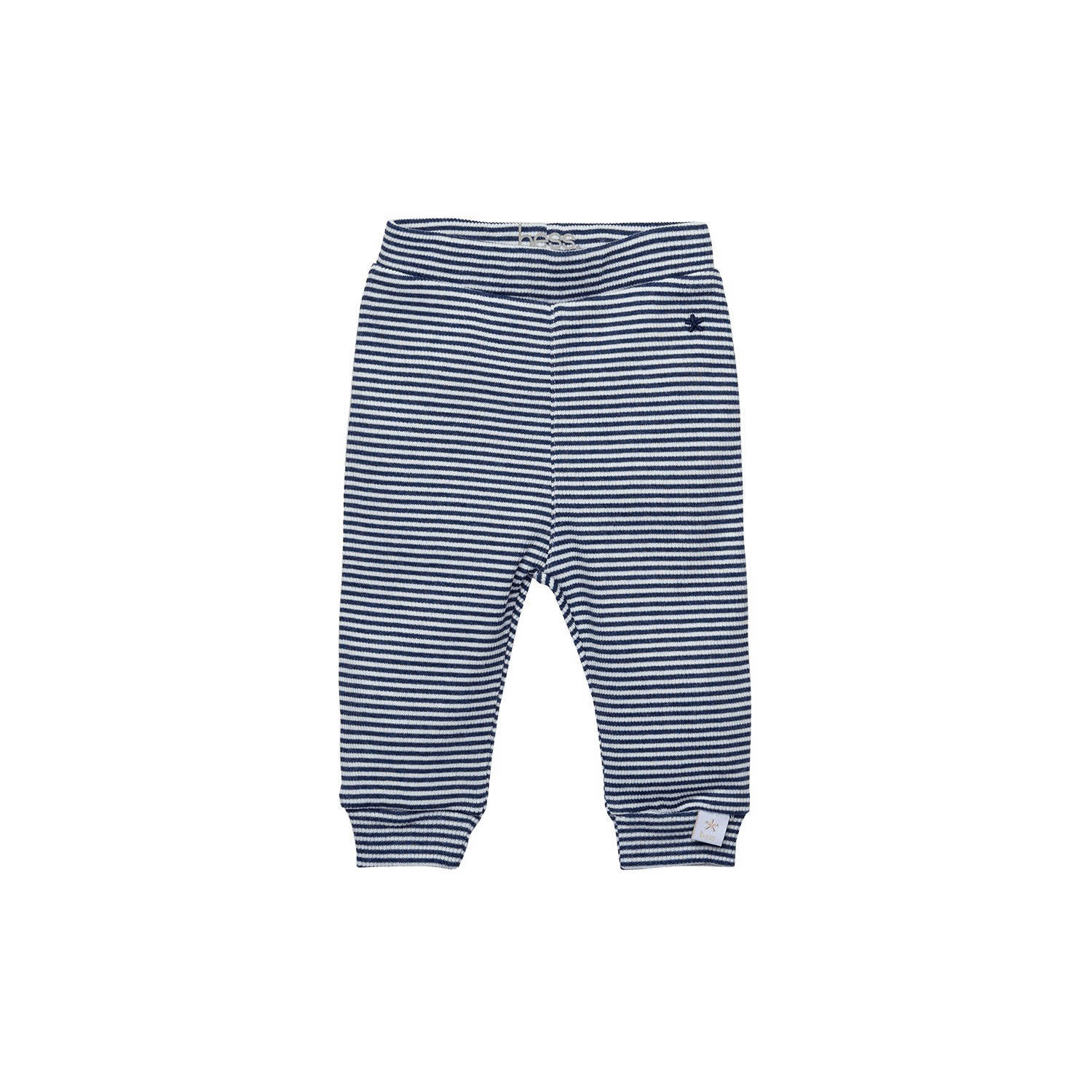 BESS baby gestreepte broek blauw