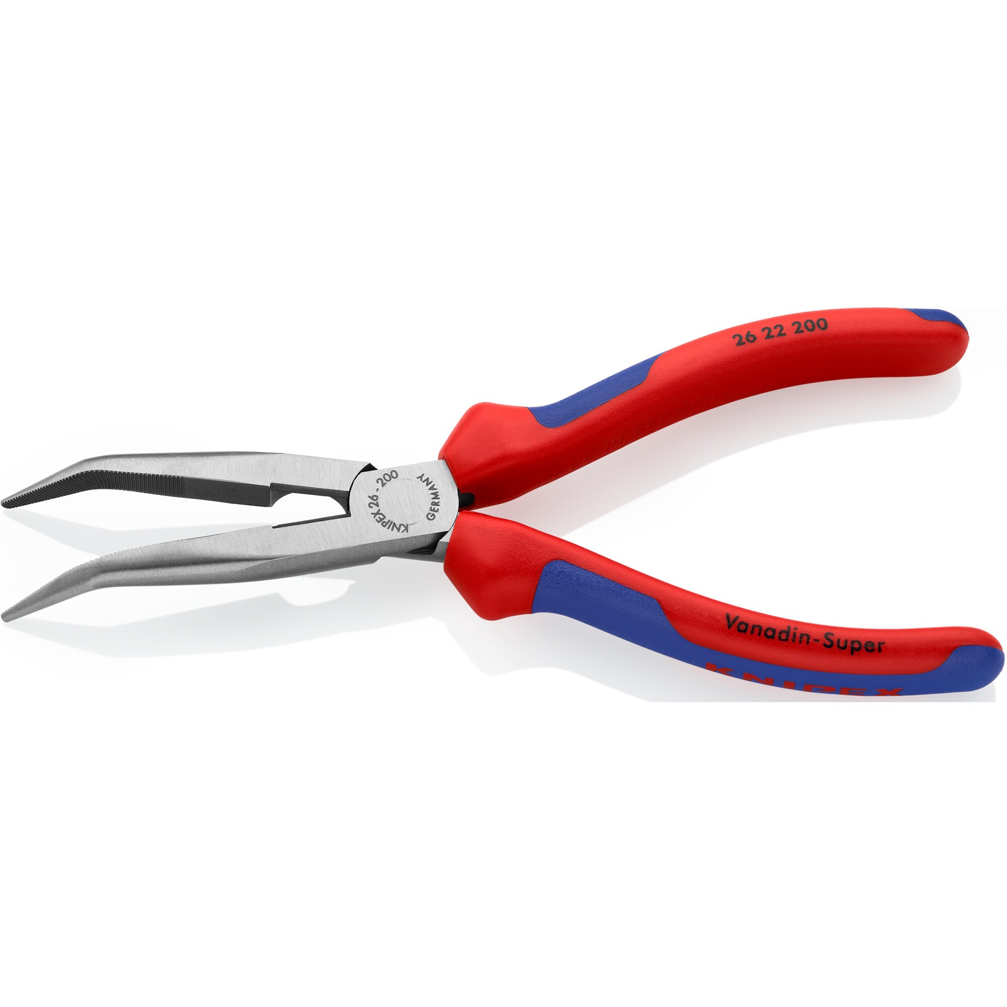 Knipex Greifzange Flachrundzange 26 22 200