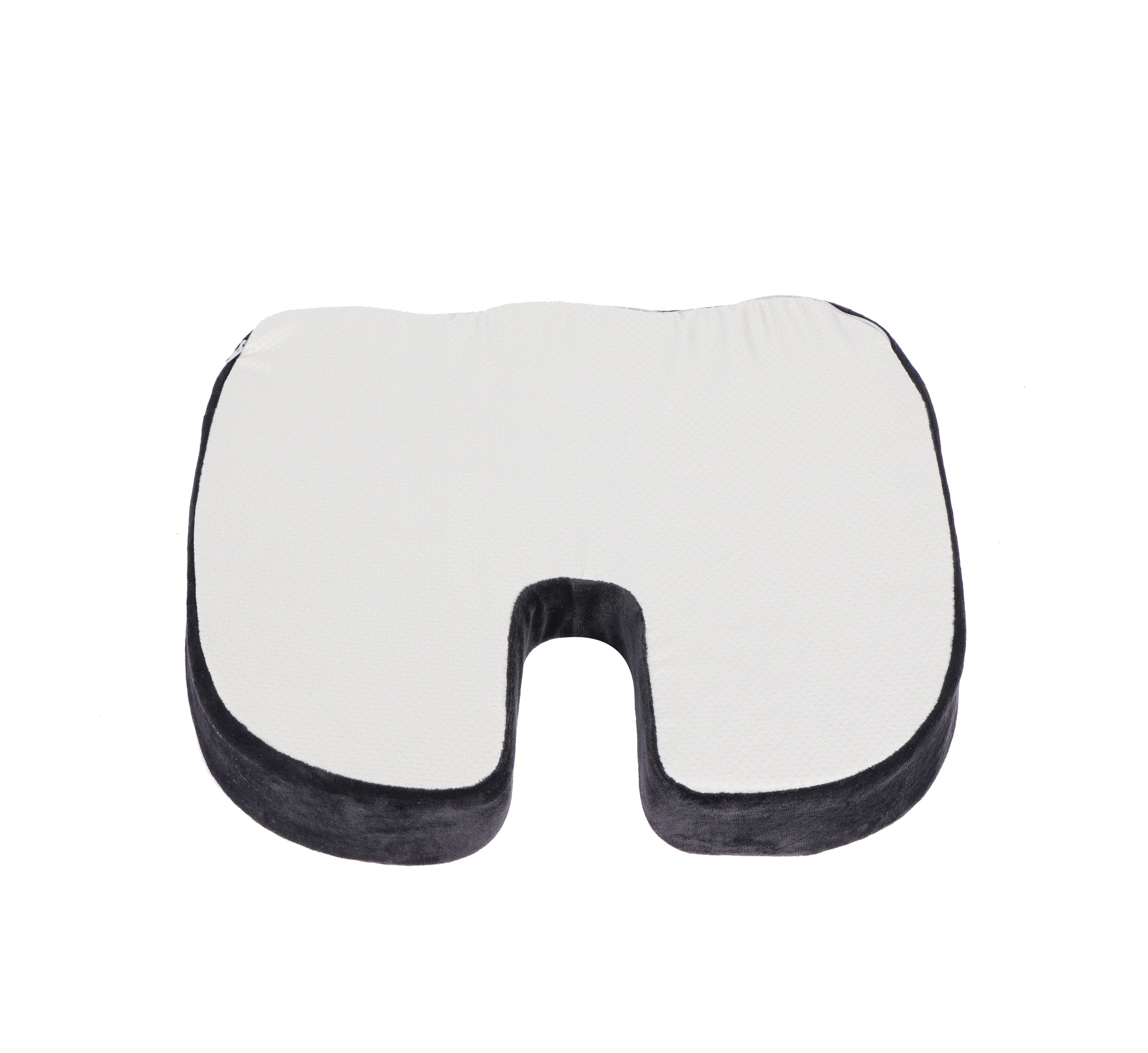 Orthopädisches Sitzkissen mit Gel schwarz