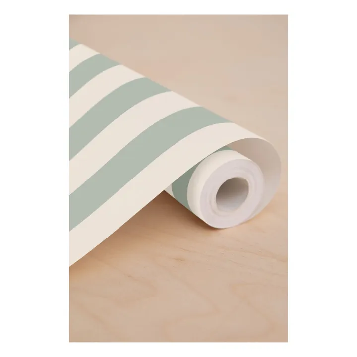 Maison Janette Rouleau de papier-peint Octave | Vert céladon