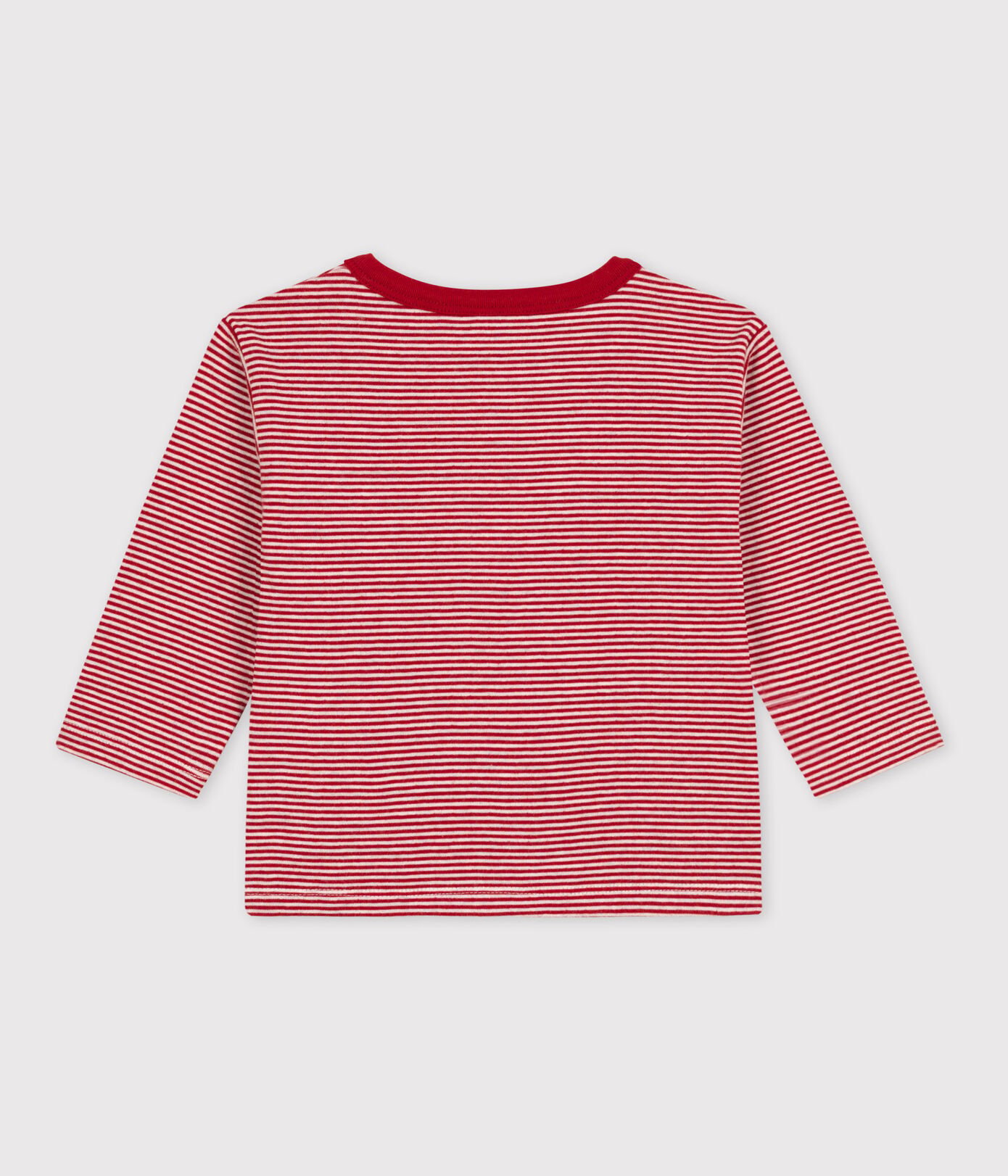 Tee-shirt manches longues bébé milleraies en tubique
