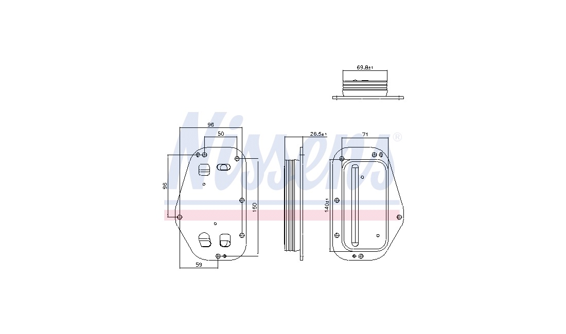 Oliekøler, motor