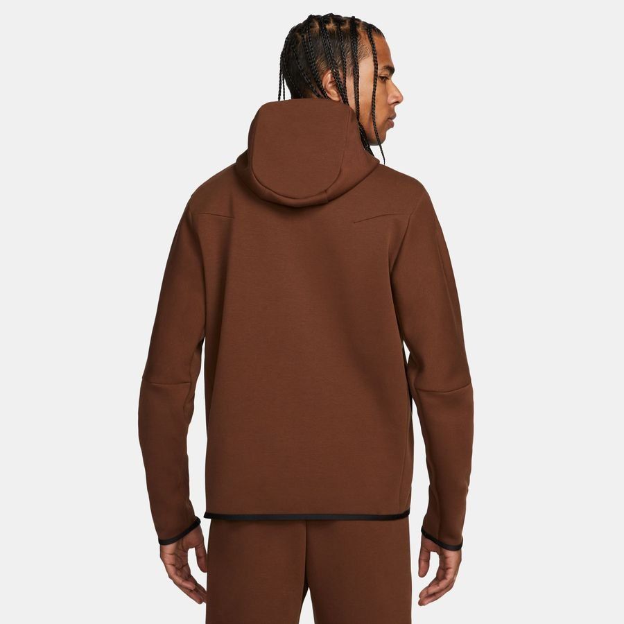 Nike Sweat à Capuche NSW Tech Fleece - Marron/Noir