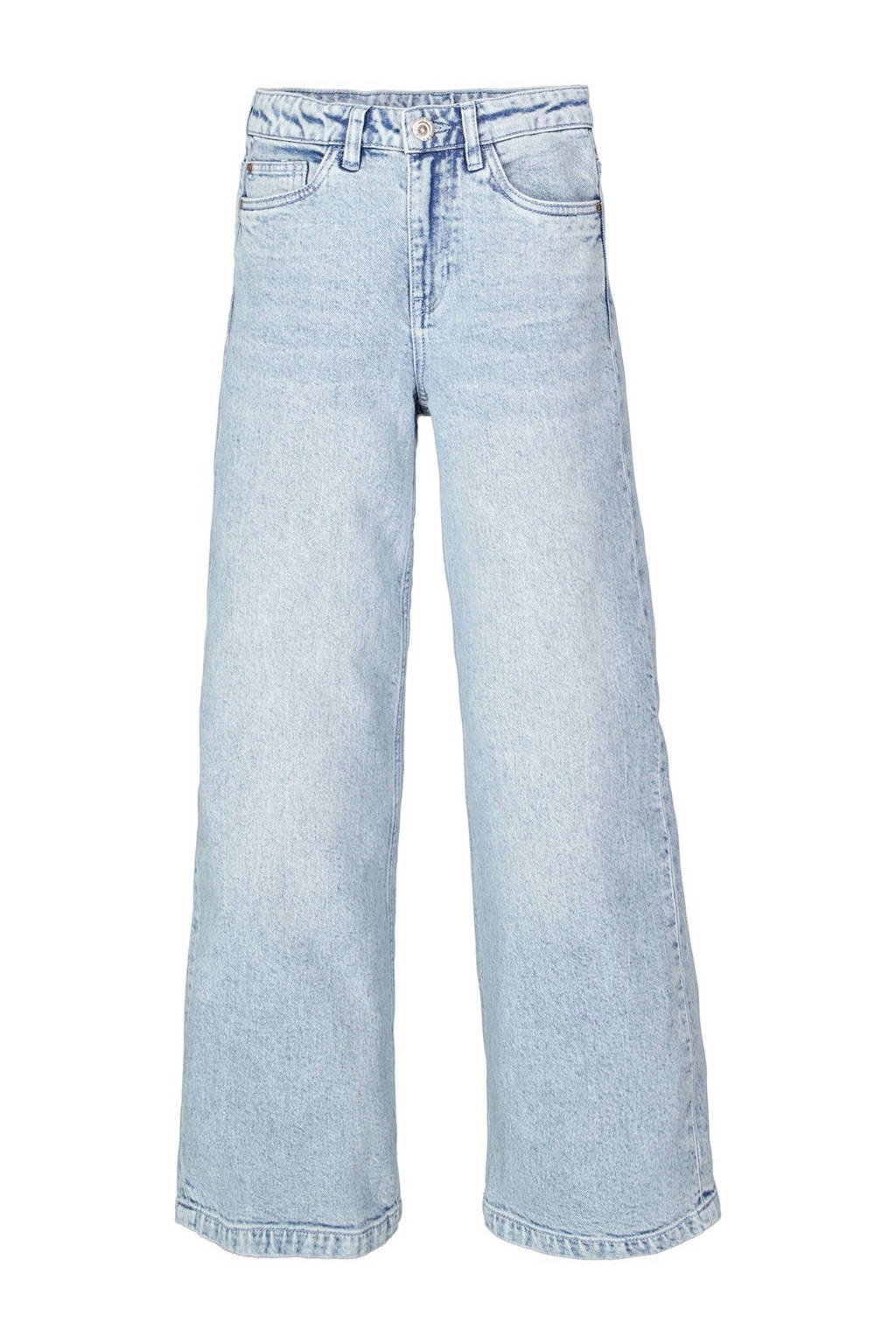 Garcia high waist loose fit jeans light blue denim