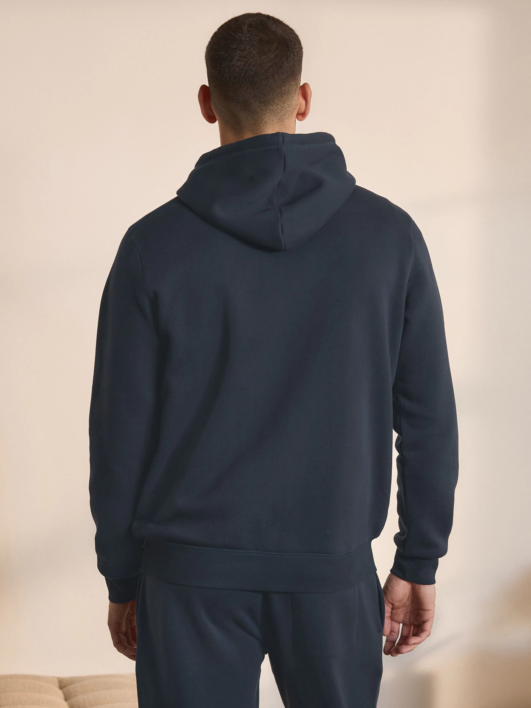 Donkerblauw - Enkele - Hoodie