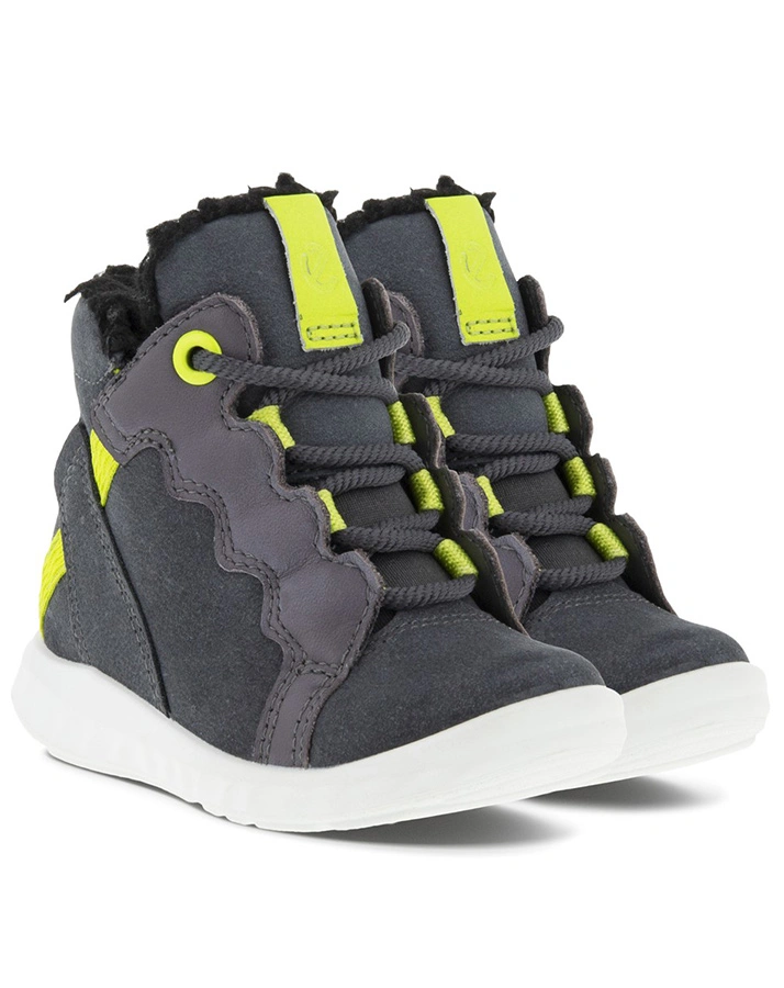 Leder-Stiefel SP.1 LITE INFANT gefüttert in magnet/gravity