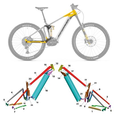 Mondraker Level Alu - 2022 - M - Mat