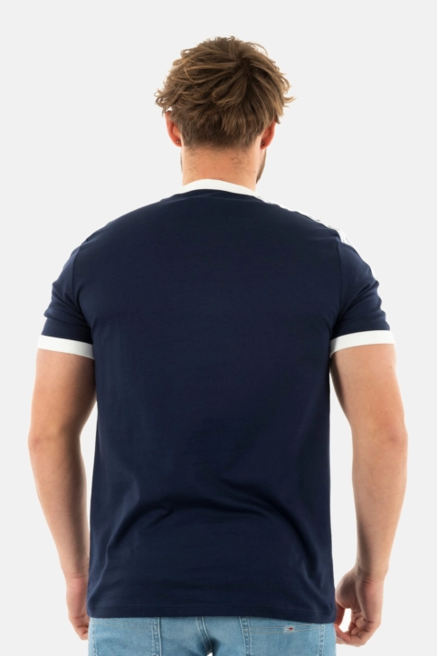 Tee shirt fred perry taped ringer 266 carbon blue