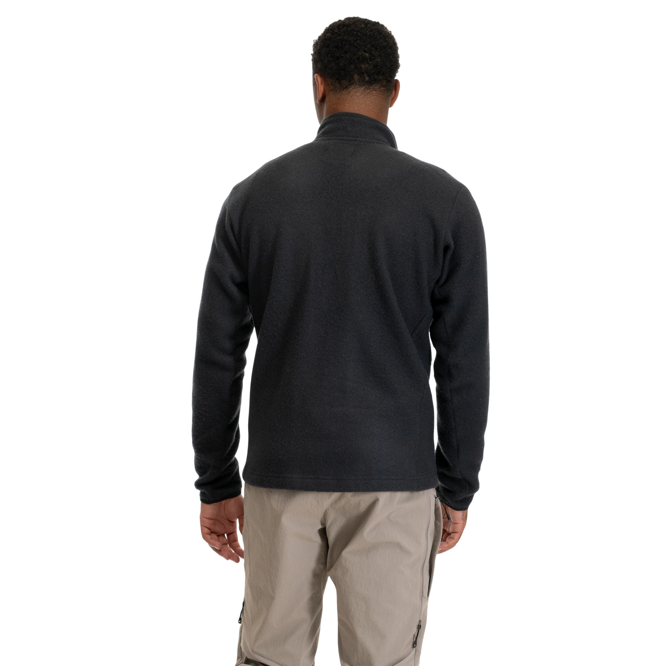 Rabot Merino Fleece Midlayer Jacket Men Dark Shadow Grey