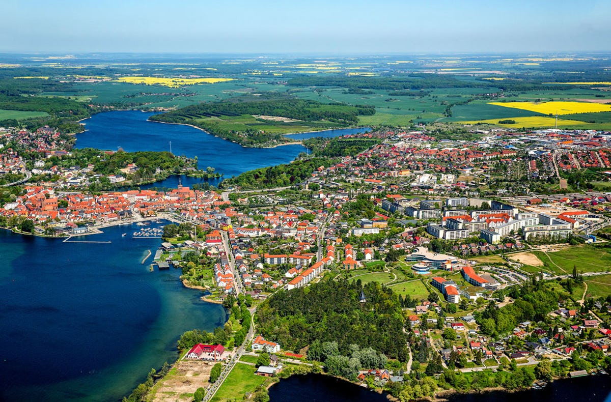 Romantische Bootstour in Waren an der Müritz