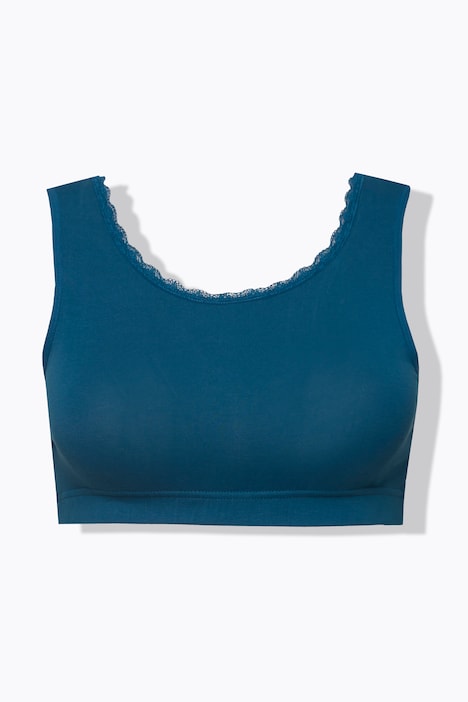 Bellieva-Still-Bustier, Spitze, Biobaumwolle