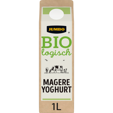 Jumbo Biologisch Magere Yoghurt 1 L