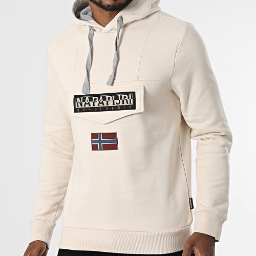 Sweat Capuche Burgee A4GJD Beige