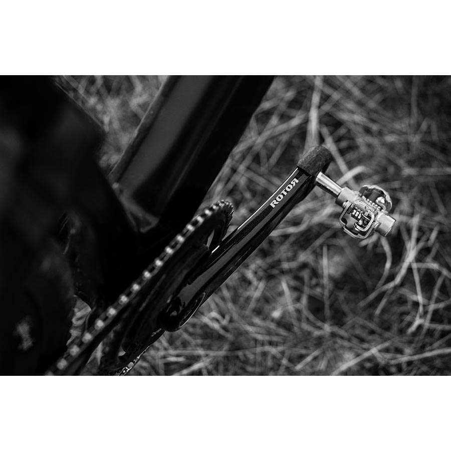 Rotor ALDHU Carbon Crank Arms Zwart