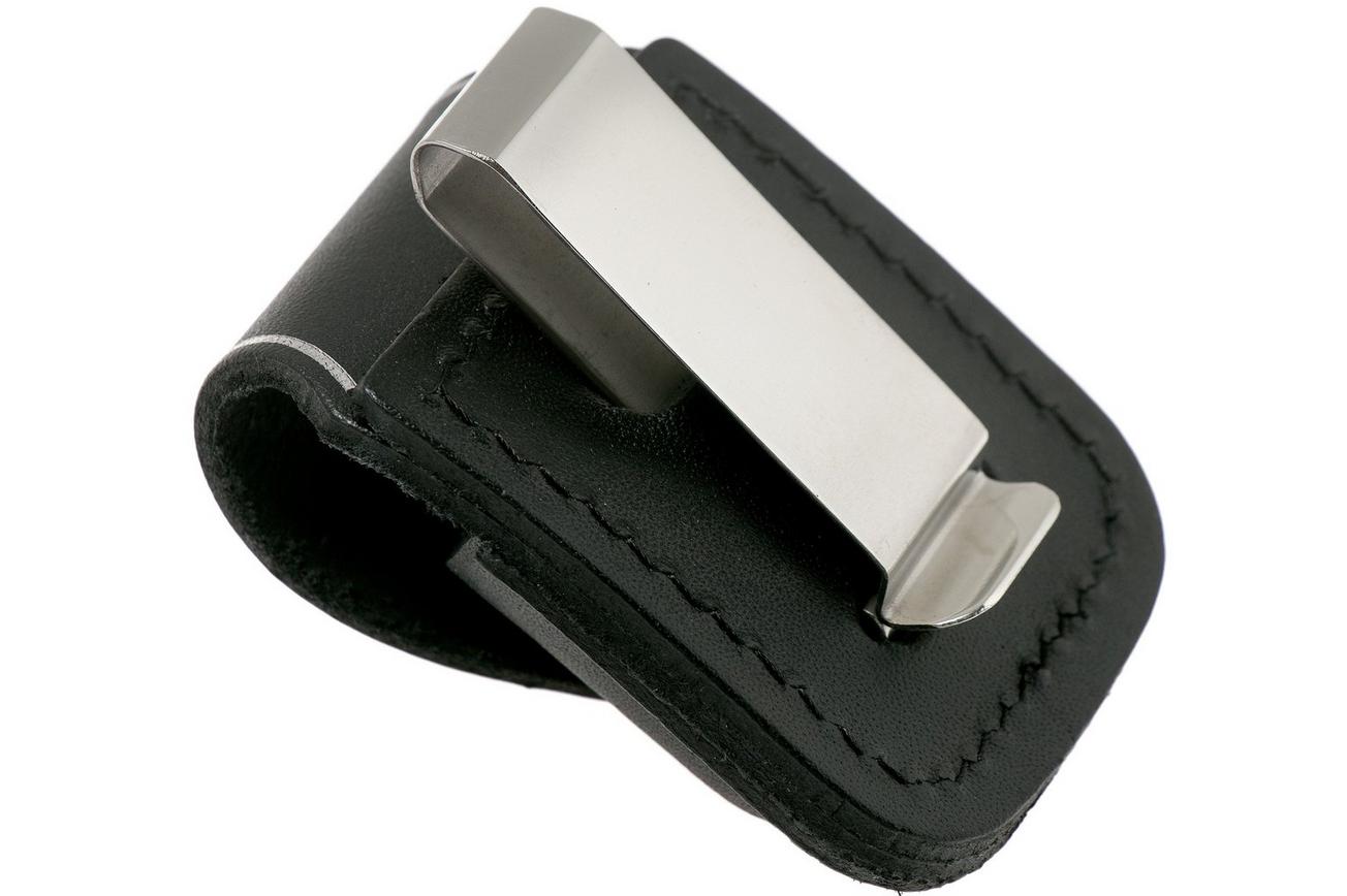 Zippo Lighter Pouch With Clip CBK-000001, zwart, foedraal met clip