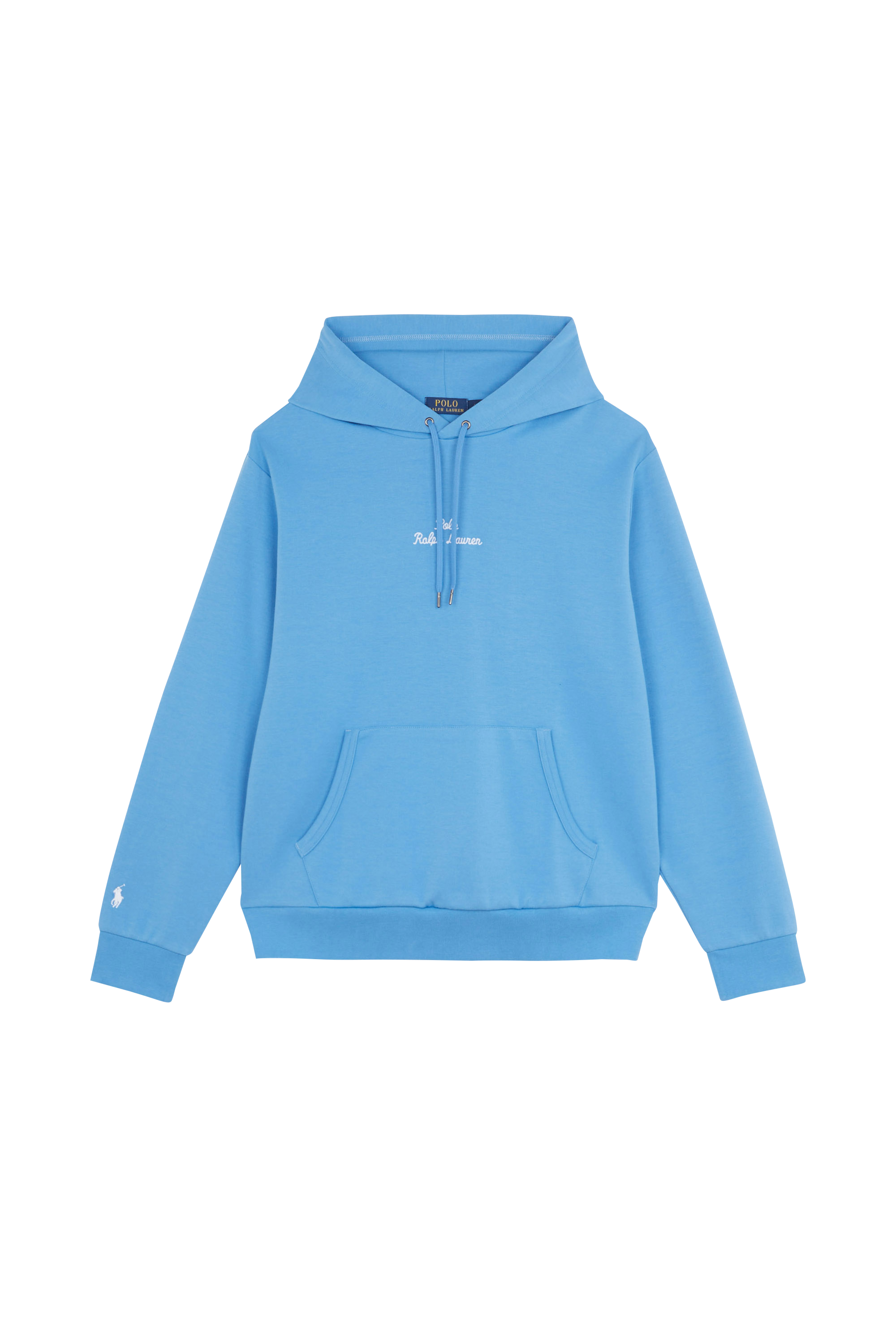 POLO RALPH LAUREN Hoodie DOUBLE KNIT  Bleu