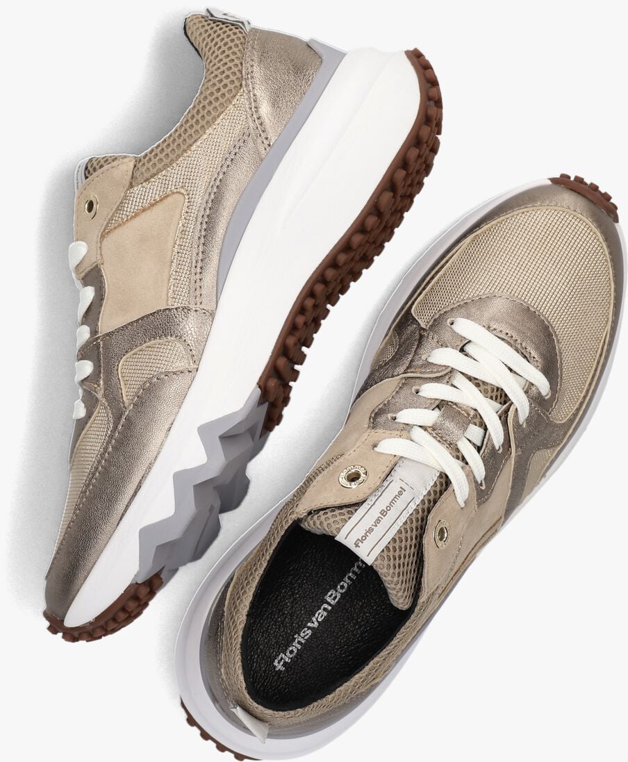 FLORIS VAN BOMMEL gouden floris van bommel lage sneakers sfw-10111