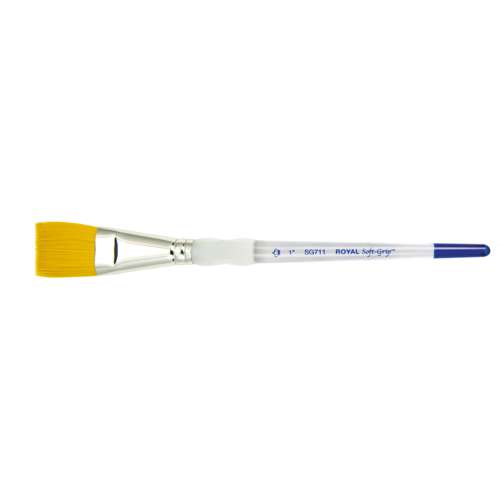 Royal & Langnickel Soft-Grip Gold-Taklon Pinsel, 