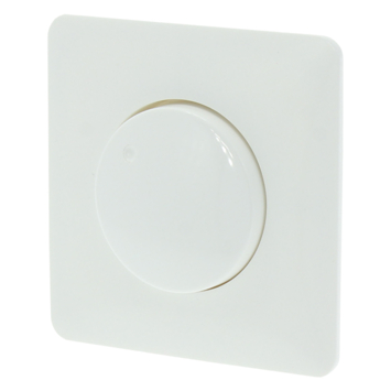 Peha Standard centraalplaat dimmer wit