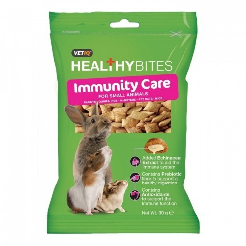 Petisco para fortalecer a imunidade de pequenos animais, sabor natural.