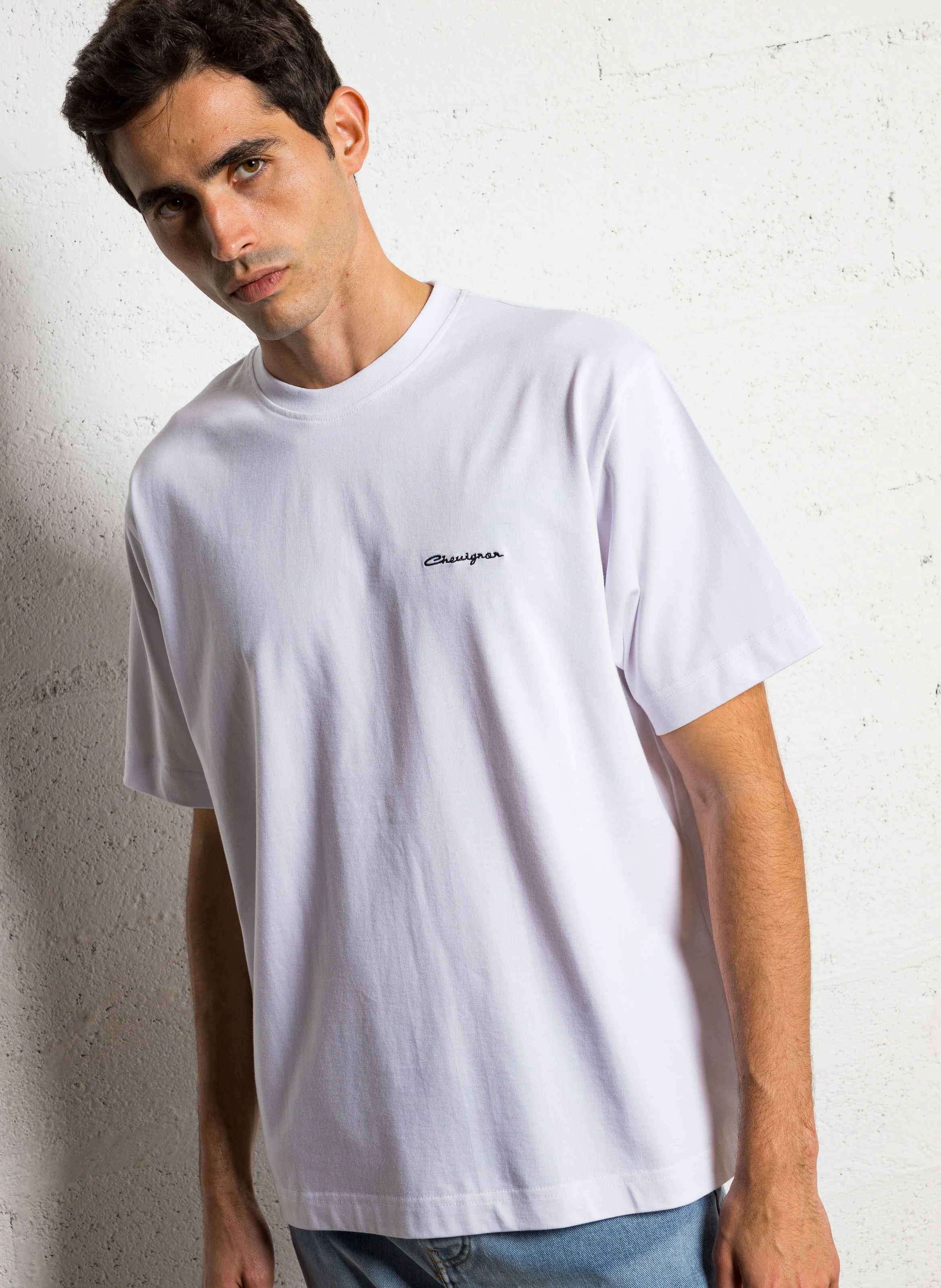 CITY - Tee-shirt ample en coton bio | Blanc