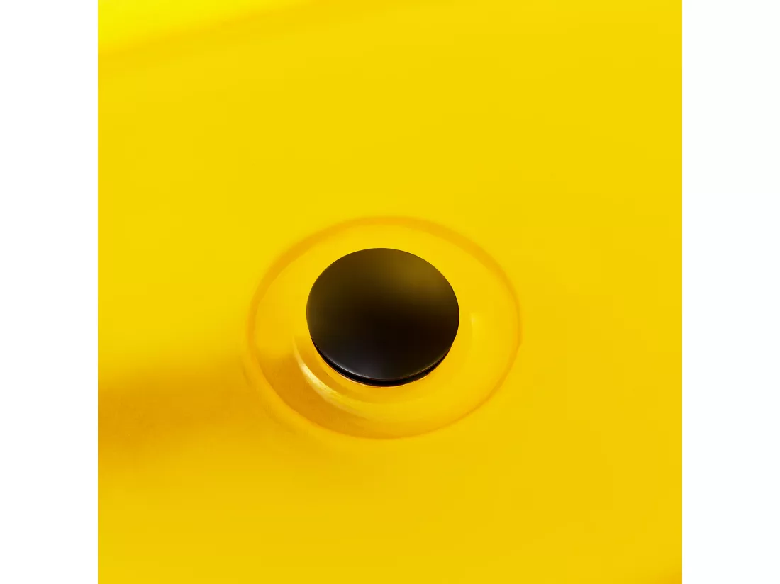 Baignoire îlot jaune 169 x 78 cm BLANCARENA