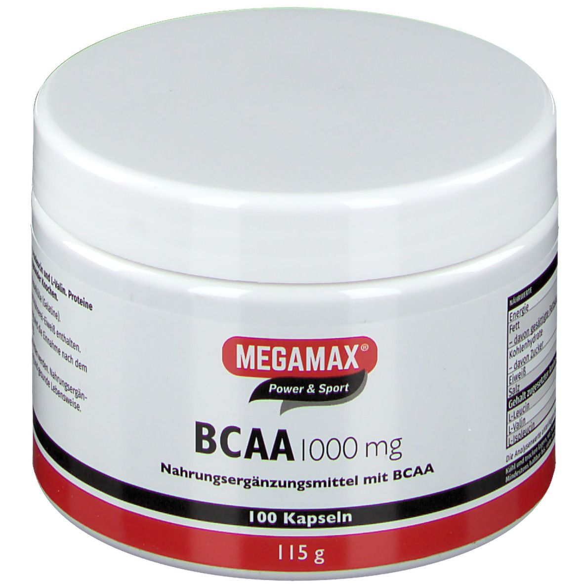 MEGAMAX® Power & Sport BCAA 1000 mg