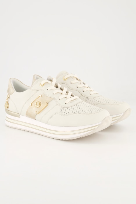 Remonte x Elle Leder-Sneaker, Wechselfußbett, Weite G