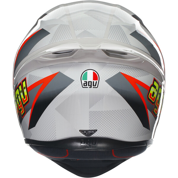 AGV - Casque K1 S Blipper Gris / Noir / Rouge
