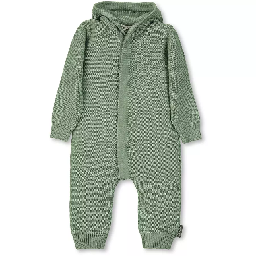 Sterntaler Strick-Overall grün