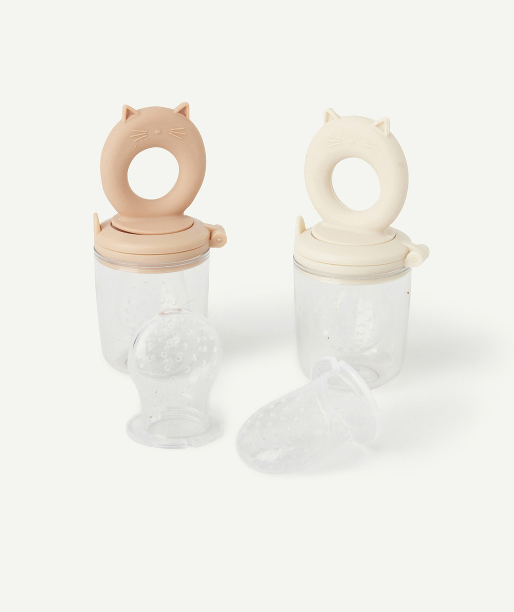 LIEWOODLOT DE 2 NOURRISSEURS MIRANDA EN SILICONE ROSE