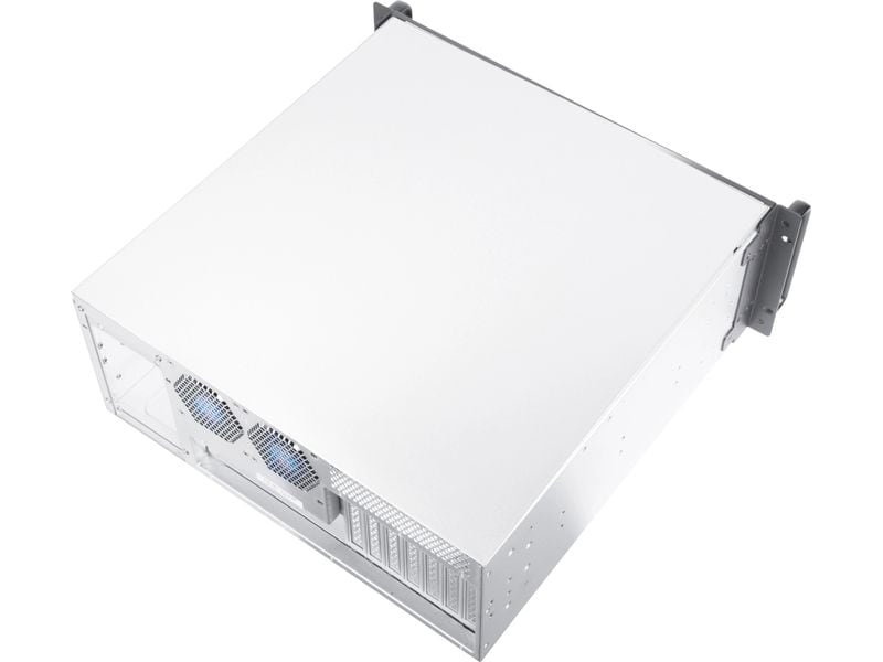 SilverStone Gehäuse RM41-506 Rackmount-Gehäuse mit zwei vorinstallierten 80-mm-PWM-Lüftern