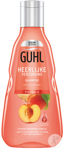 Guhl Soin Exquis Shampoing Huile De Pêche Cheveux Normaux Flacon 250ml