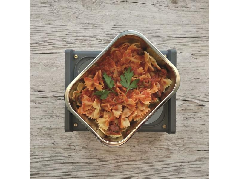 Koenig Lunchbox HeatsBox Grau Intelligente heizbare Lunchbox