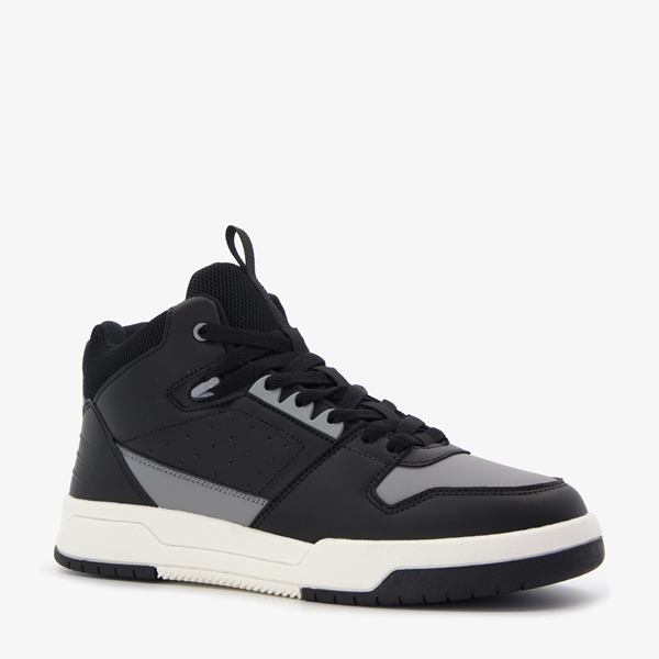 Blue Box hoge heren sneakers zwart