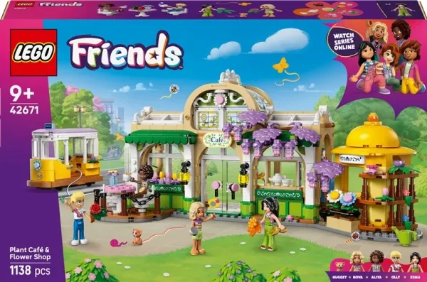 LEGO Friends 42671 Plantecafé og blomsterbutik