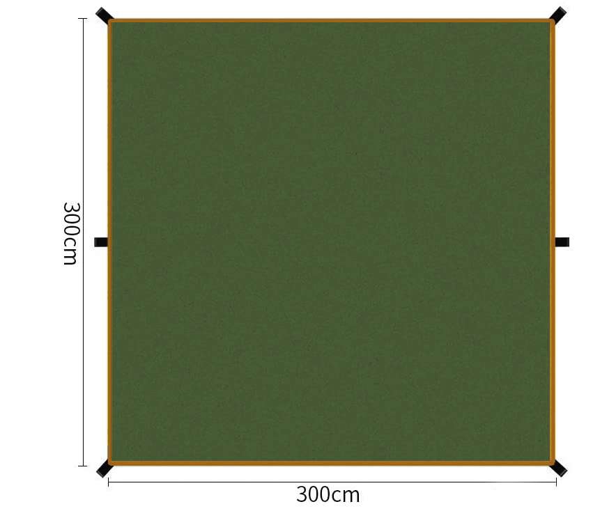 Origin Outdoors Sonnensegel Tarp 300 x 300 cm