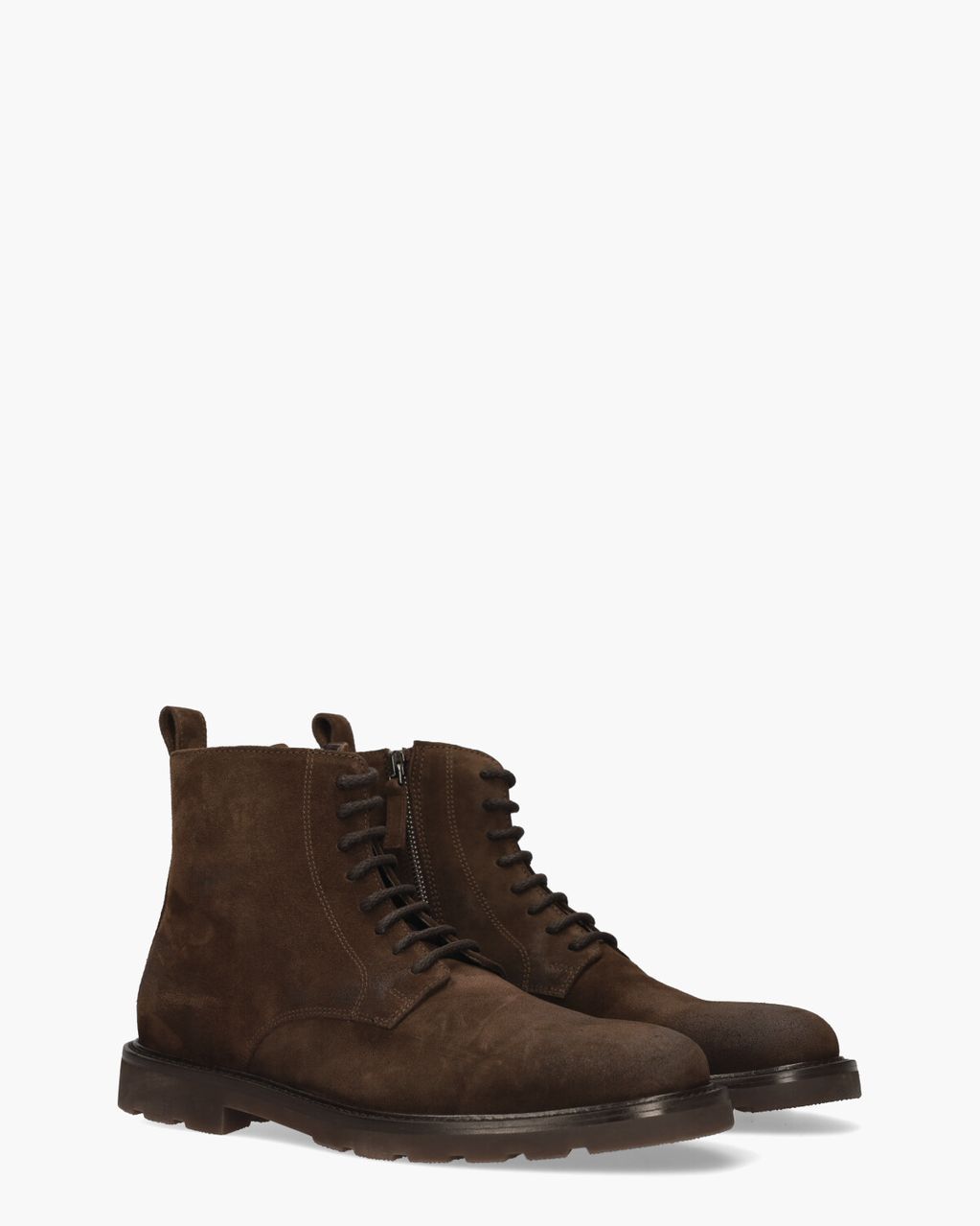 Rossano Bisconti 798-02 Donkerbruin Heren Veterboots