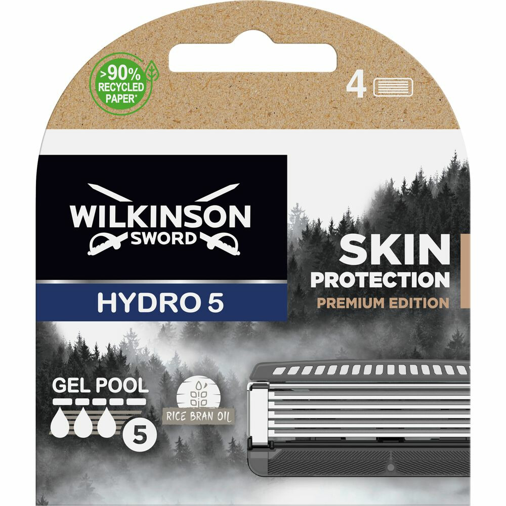 Wilkinson Hydro 5 Skin Protection Navulmesjes Premium Edition4 stuks