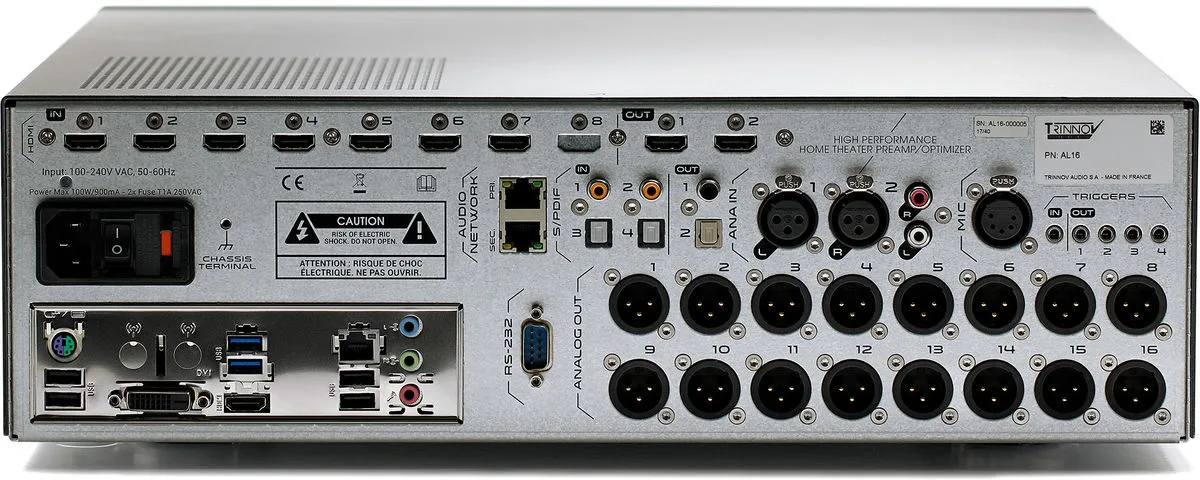 Trinnov Altitude16 Préamplis home-cinéma