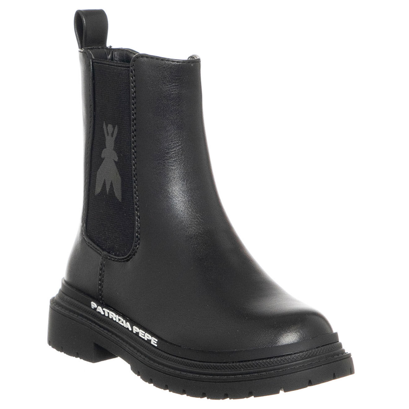 Patrizia Pepe Chelsea boots Giola noires