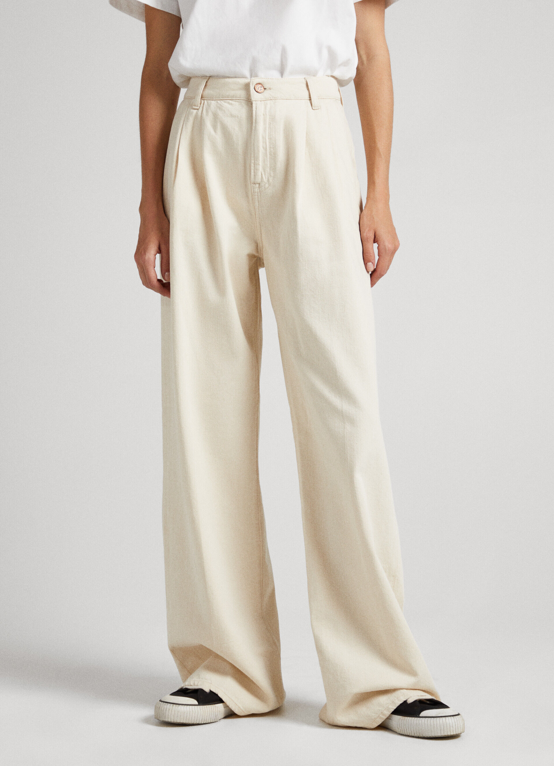 Calça jeans CECILIA HIGH FIT ANCHO FIT - jeans