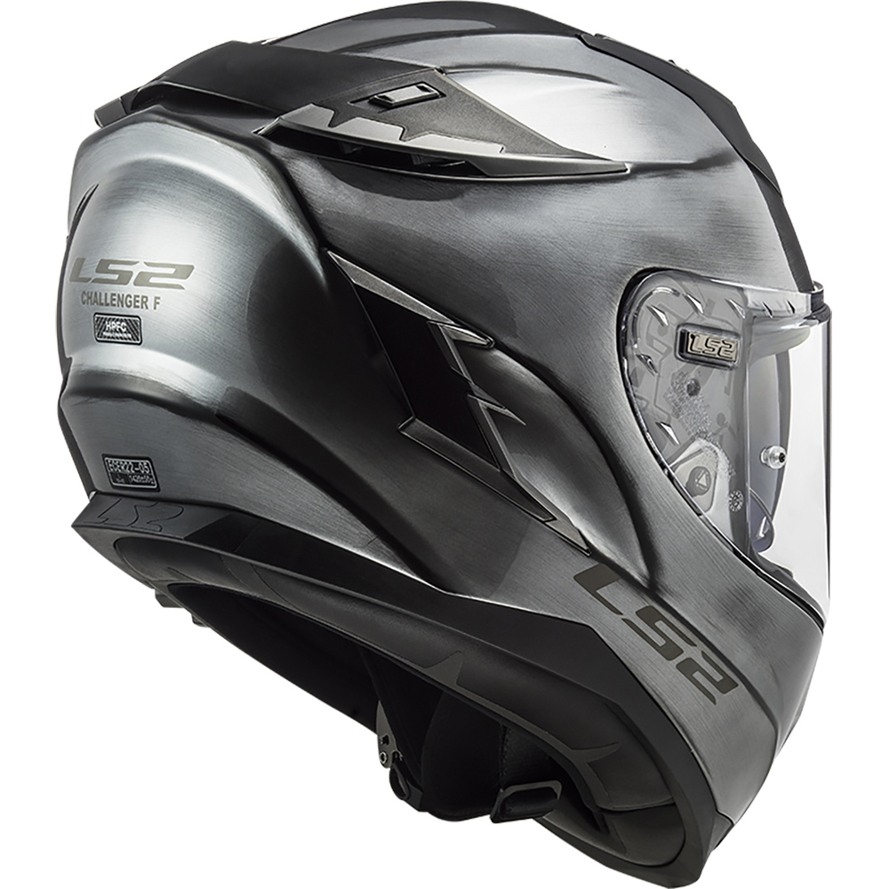 LS2 - Casque FF327 Challenger Jeans Titanium