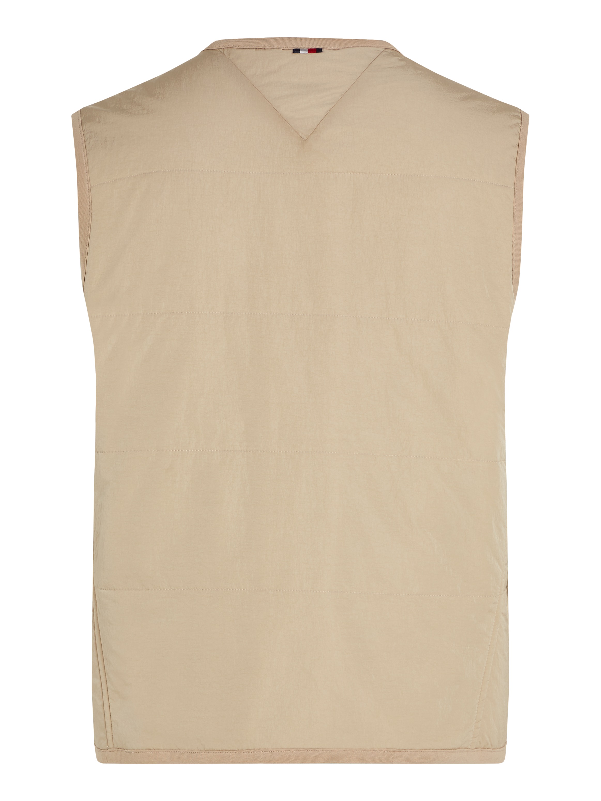 Tommy Hilfiger Steppweste »JERSEY LINED VEST« mit Tommy Jeans Logo-Flag