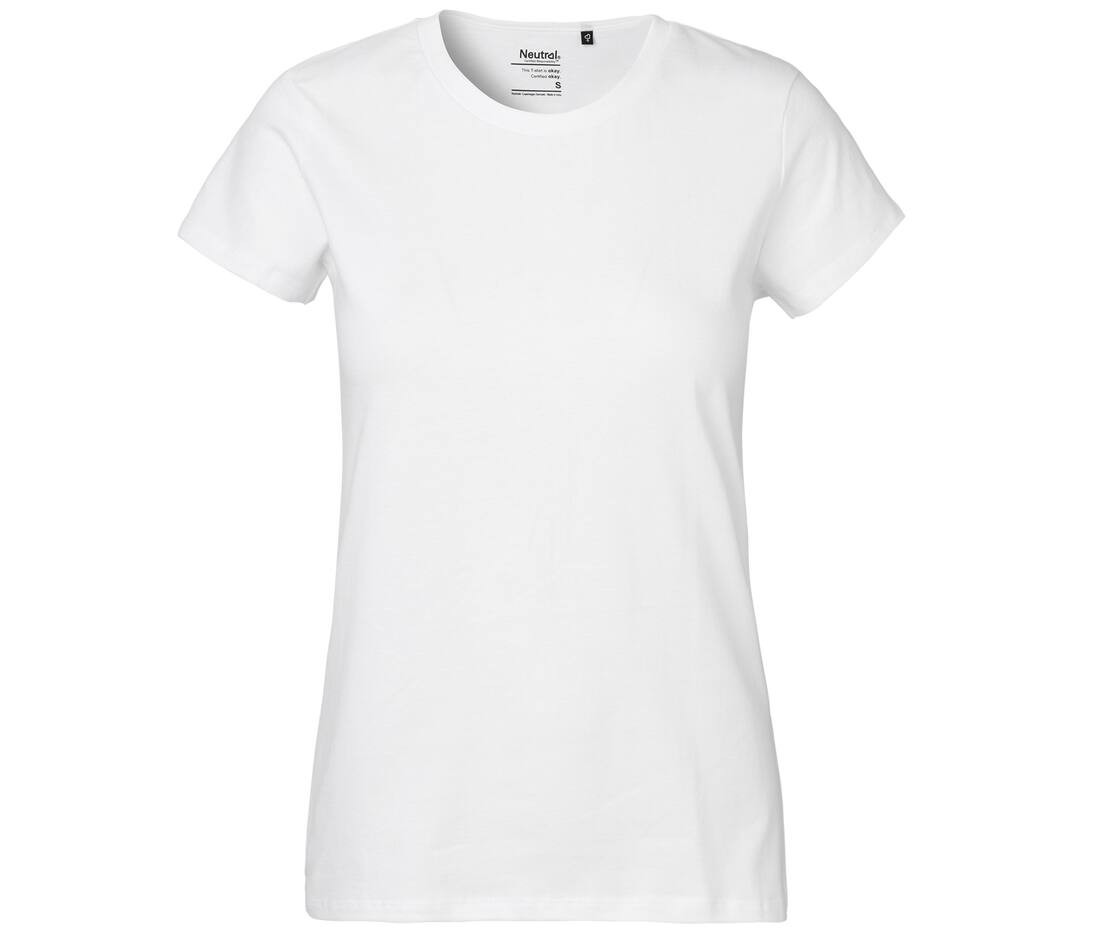 NEUTRAL O80001 - T-shirt Femme Été Élégant en Coton Bio