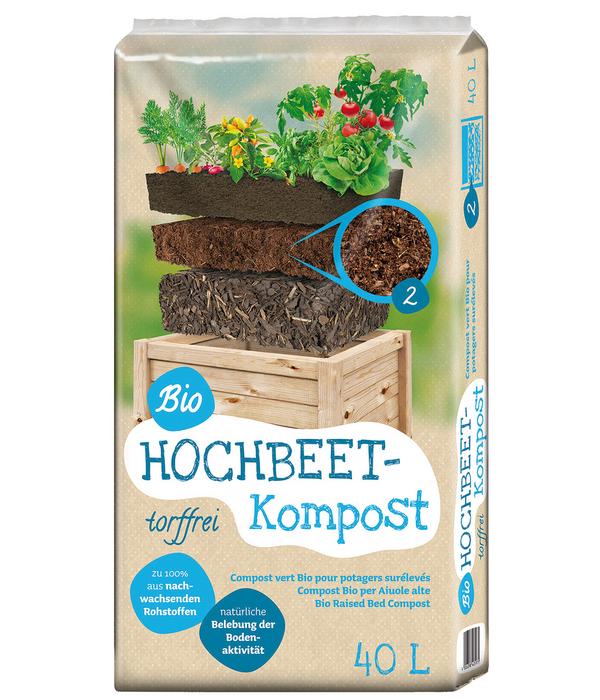 Floragard Hochbeet-Set Universal inkl. 540 l